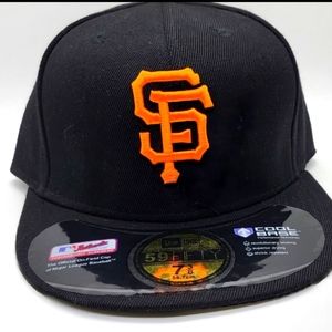 Brand New Men's San Francisco Giants New Era Black 59FIFTY Fitted Hat